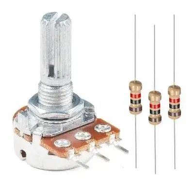 POTENCIÓMETROS Y RESISTENCIAS